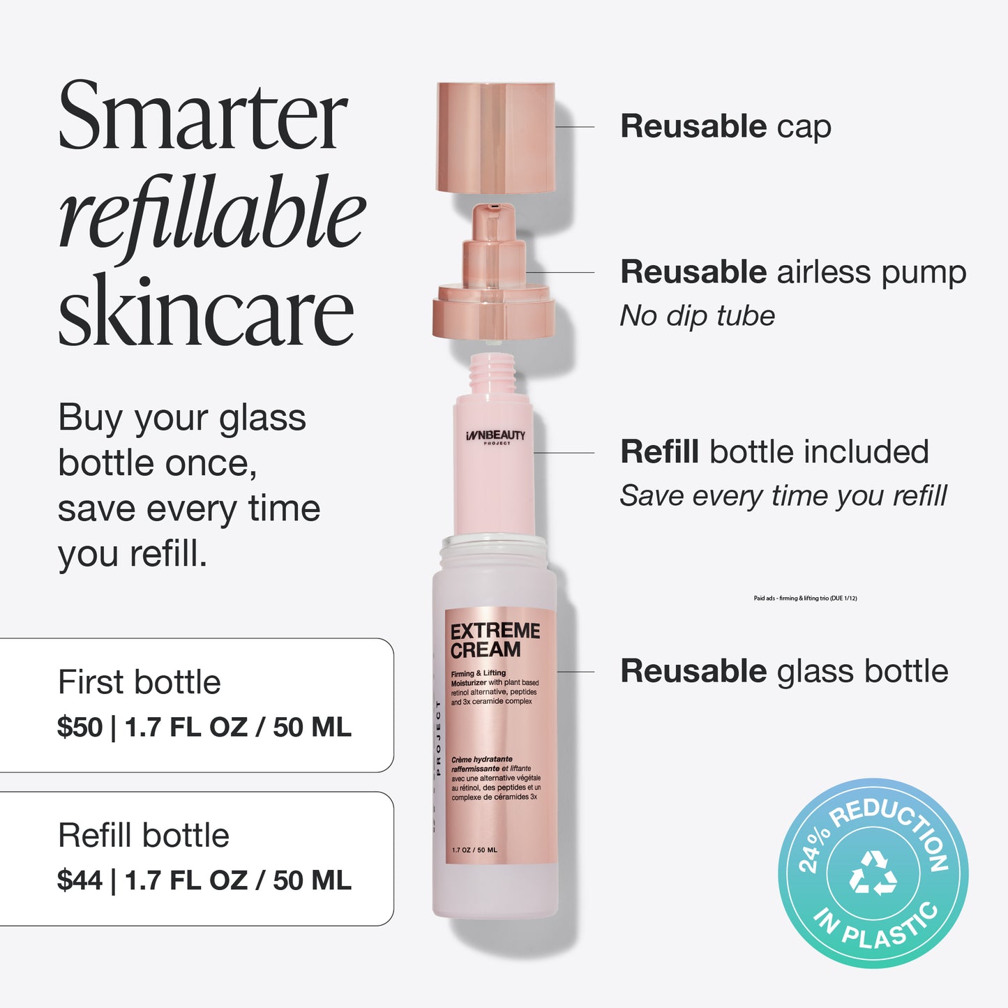 Extreme Cream Refill Set