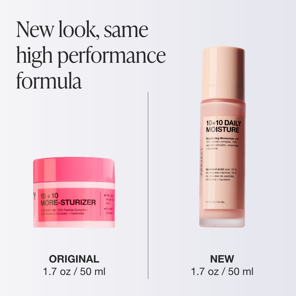 10+10 Daily Moisturizer | Vitamin C Peptide Moisturizer