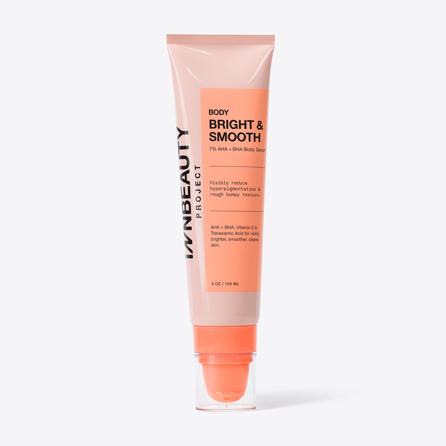 iNNBEAUTY Project Bright & Smooth Body Serum for Dark Spots & Bumps with 7% AHA + BHA - 5 oz
