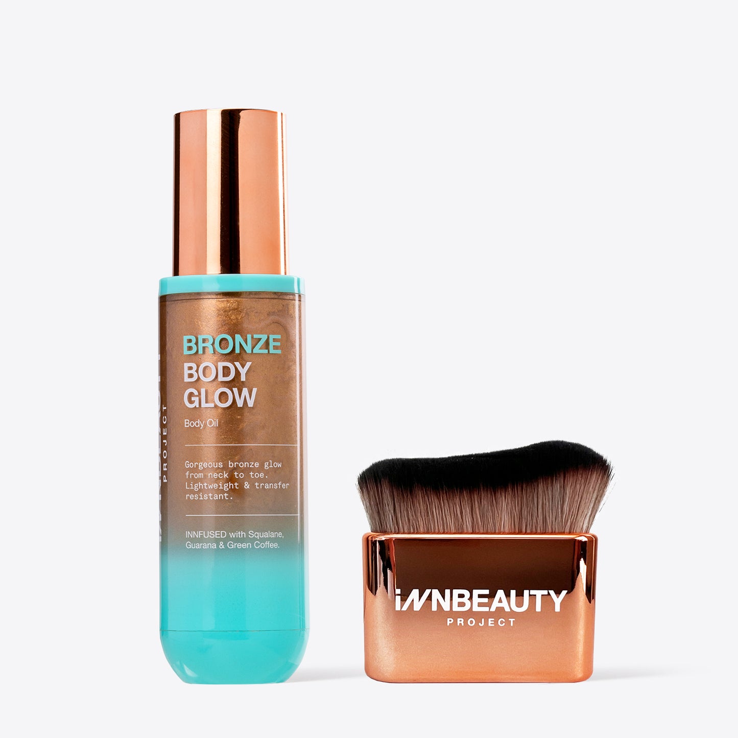 Bronze Body Glow Body Oil - Without Body Brush