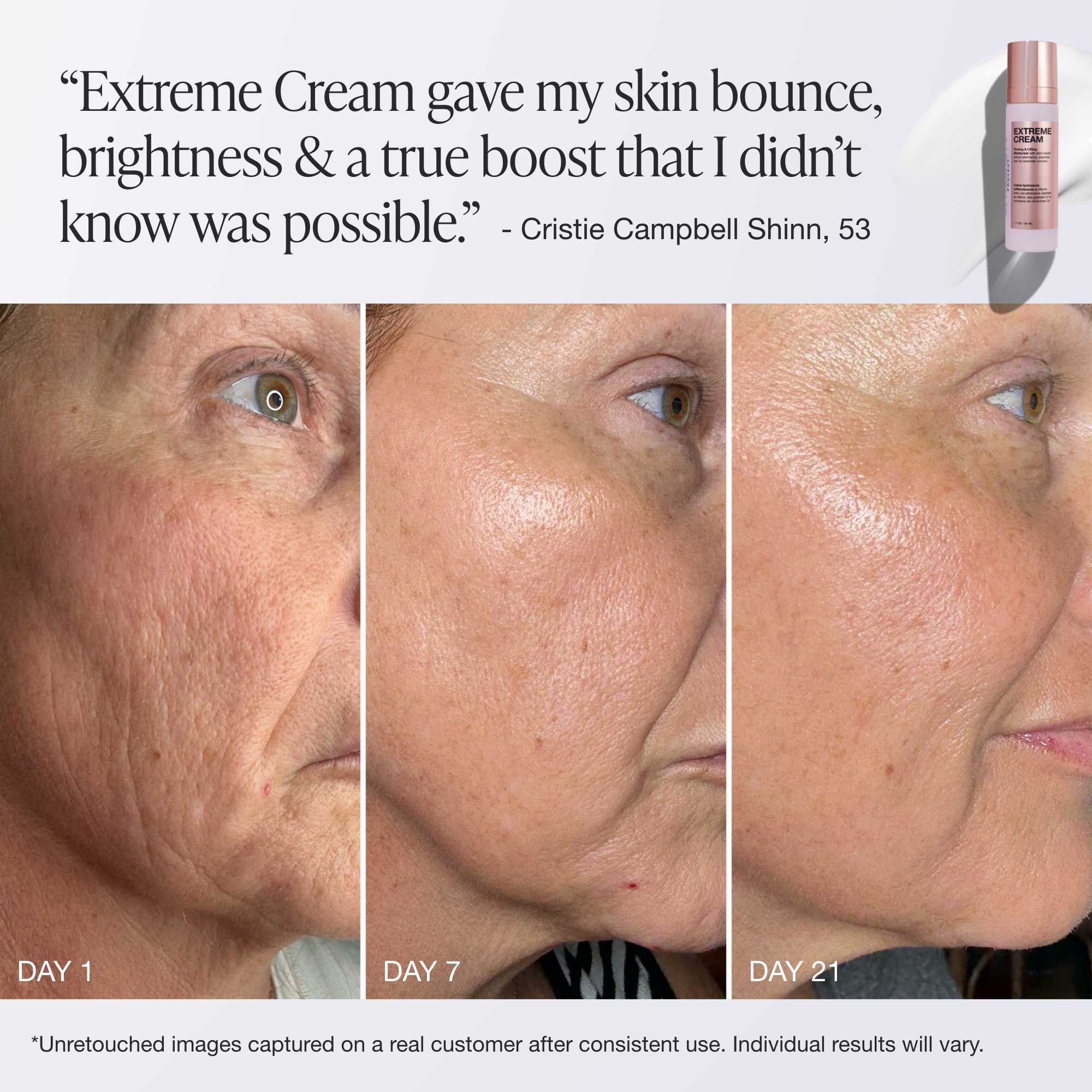 Extreme Cream Refillable Moisturizer | Firming & Lifting