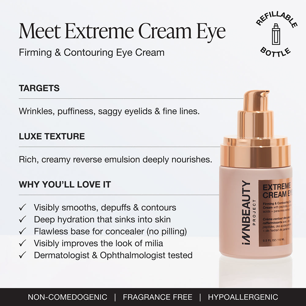 Extreme Cream Eye | Firming Peptide Eye Cream for Wrinkles