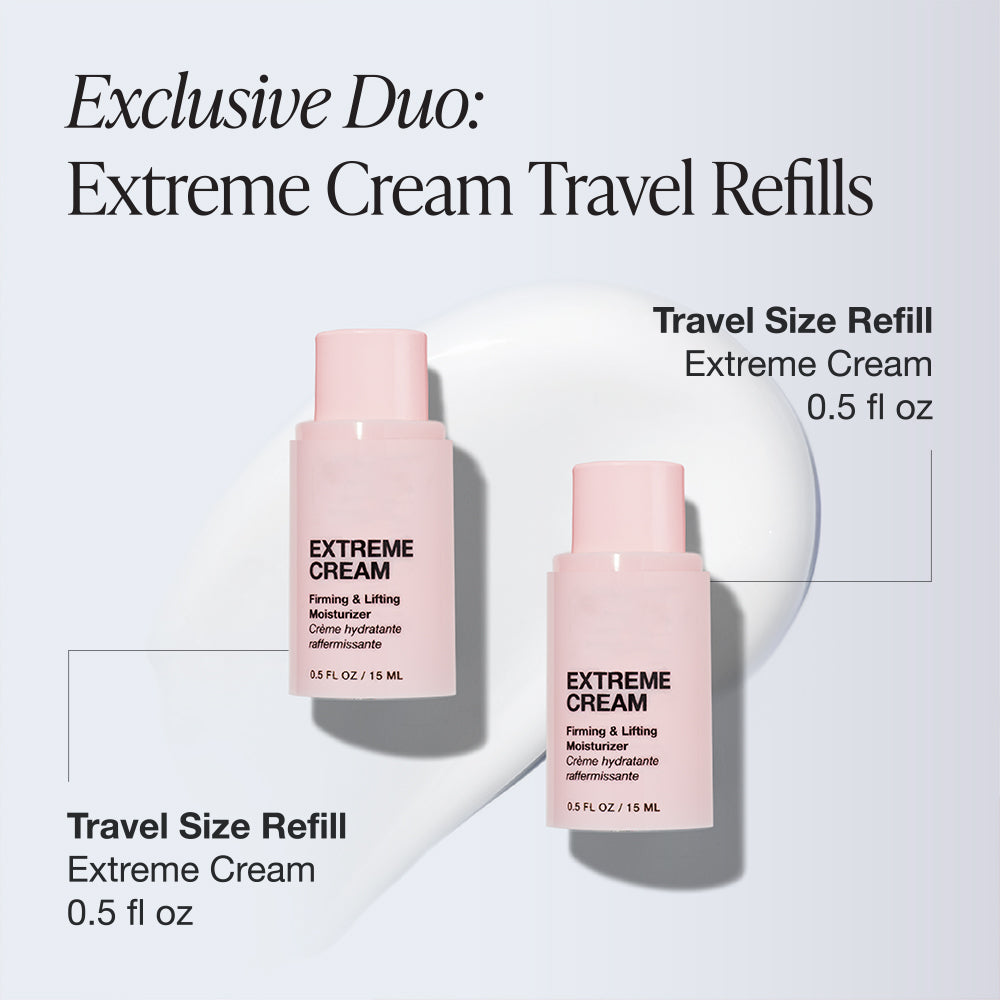 Extreme Cream Travel Refill Duo
