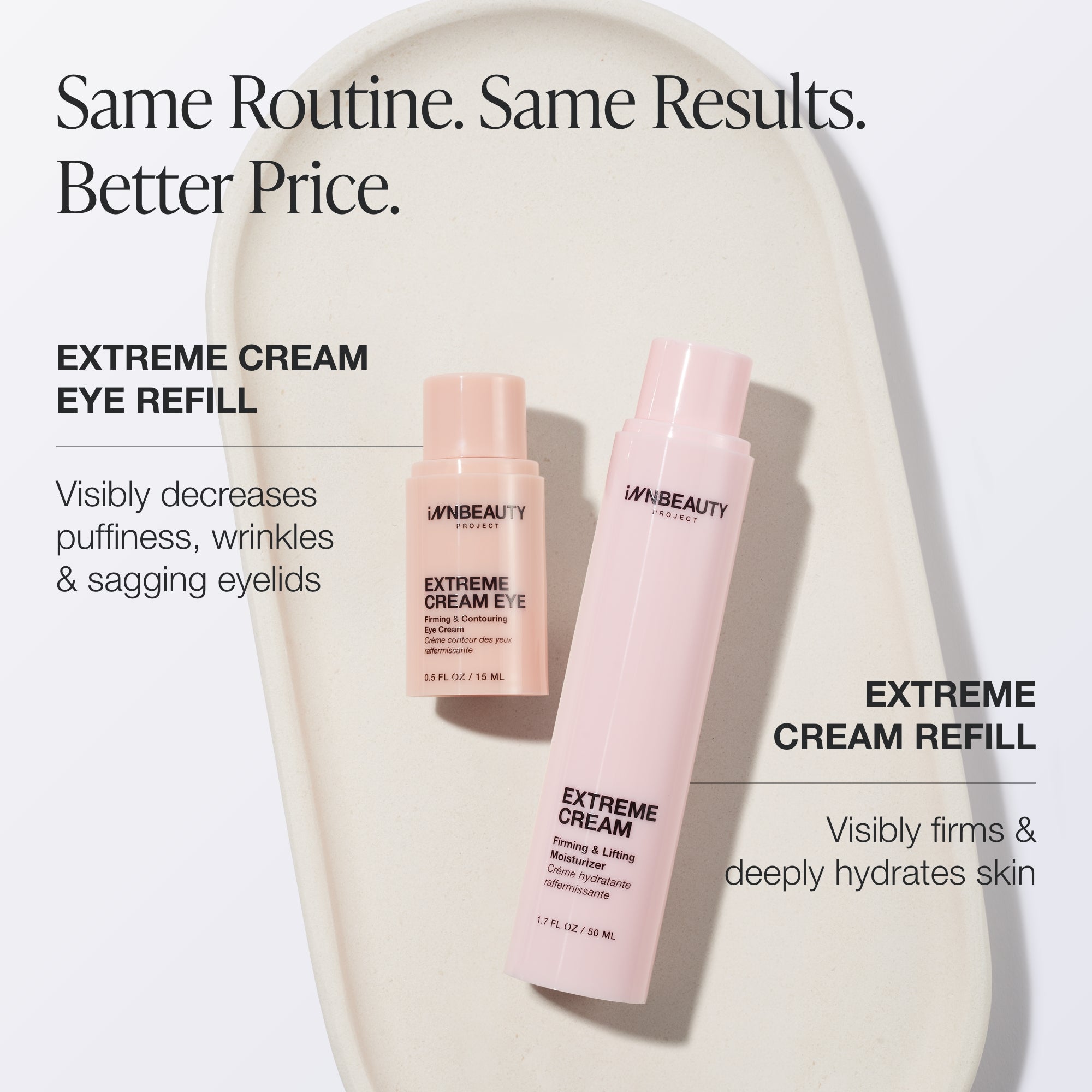 Extreme Cream Collection Refill Duo