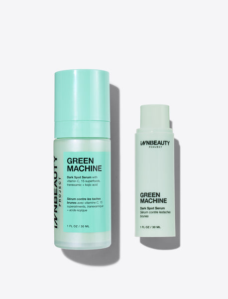Green Machine Refill Set | Vitamin C Brightening Serum Duo