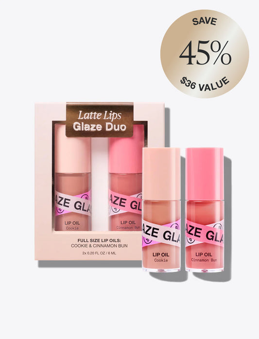 Latte Lips Glaze Duo
