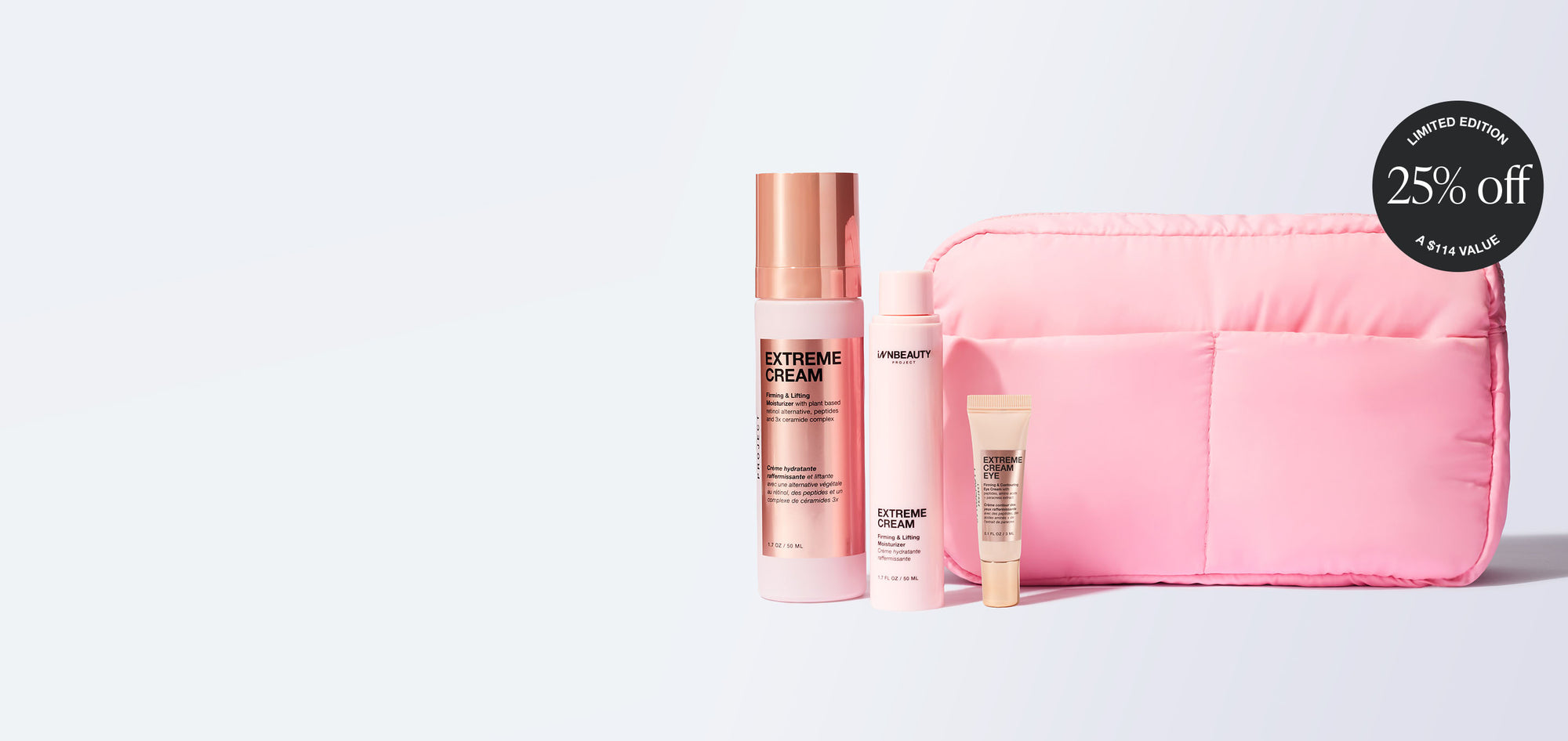 Introducing<br>
Extreme Cream Refill Starter Set