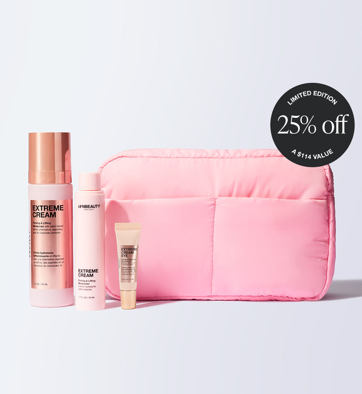 Introducing<br>
Extreme Cream Refill Starter Set