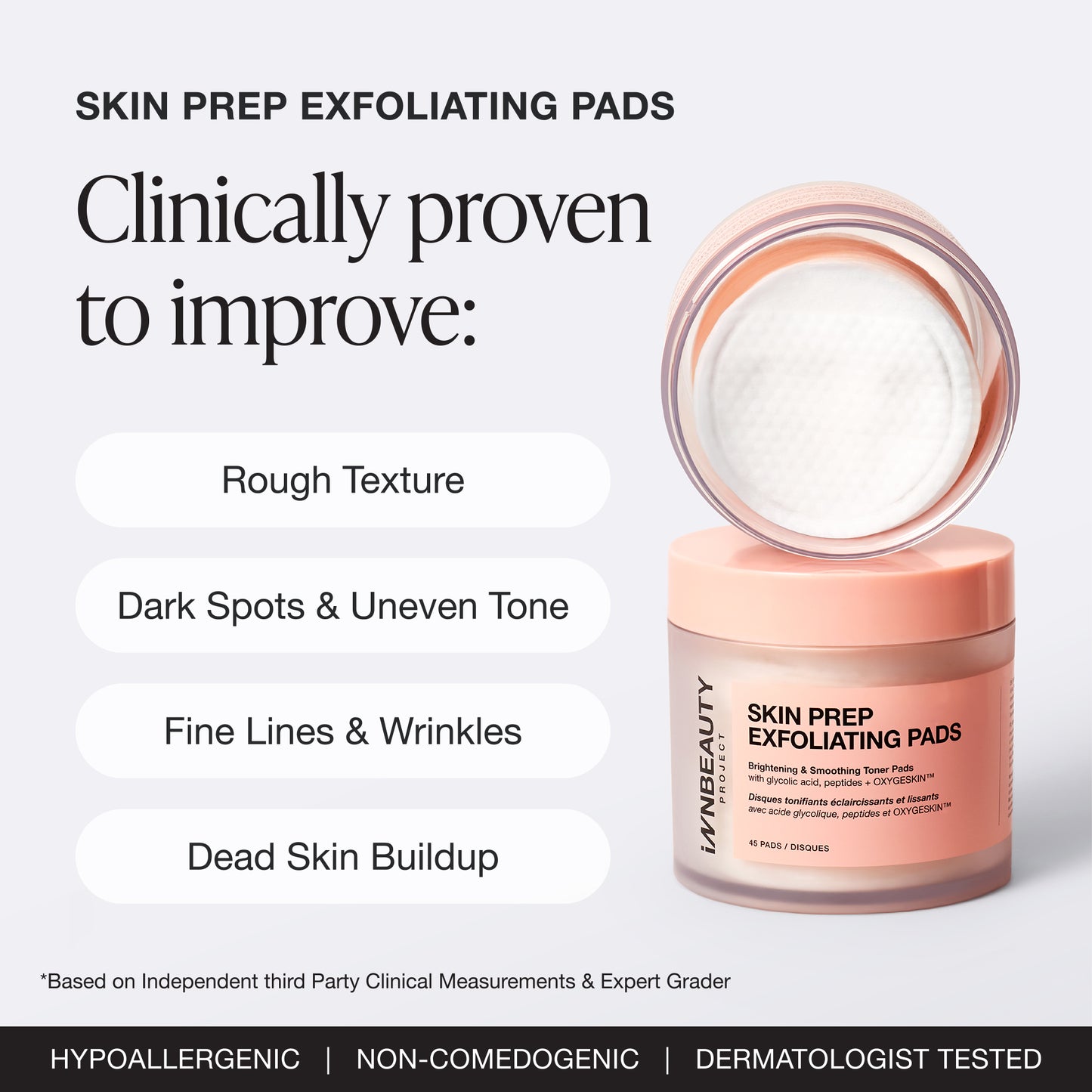 Skin Prep Exfoliating Pads Mailer